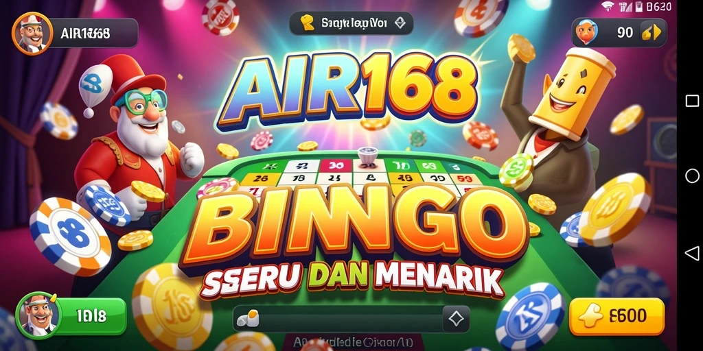 Gameplay menarik dan penuh warna dalam permainan Bingo.