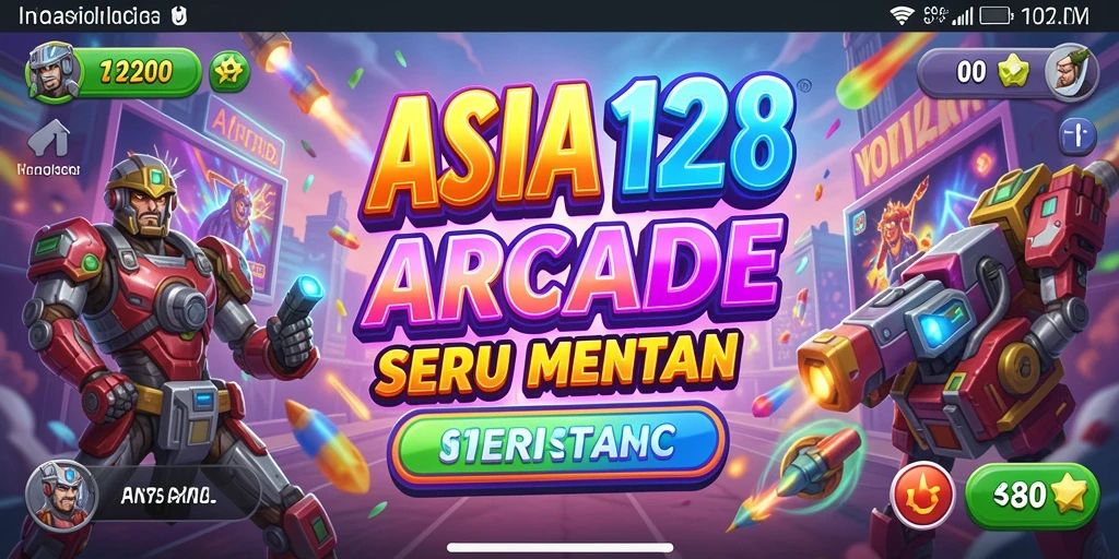 Tampilan gameplay seru dalam ASIA128 dengan tantangan menarik.