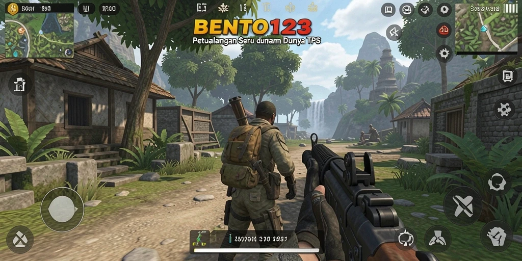 Tampilan screenshot gameplay BENTO123 dengan aksi seru dan grafis menawan.