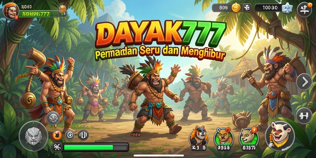Screenshot dari gameplay DAYAK777 yang menunjukkan aksi seru dan tantangan menarik.