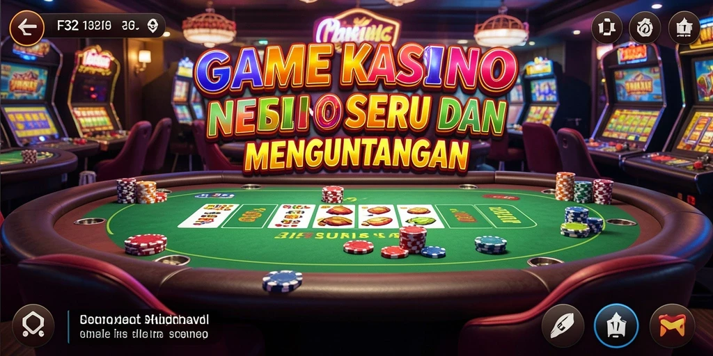 Tampilan menarik dari gameplay kasino di F32.