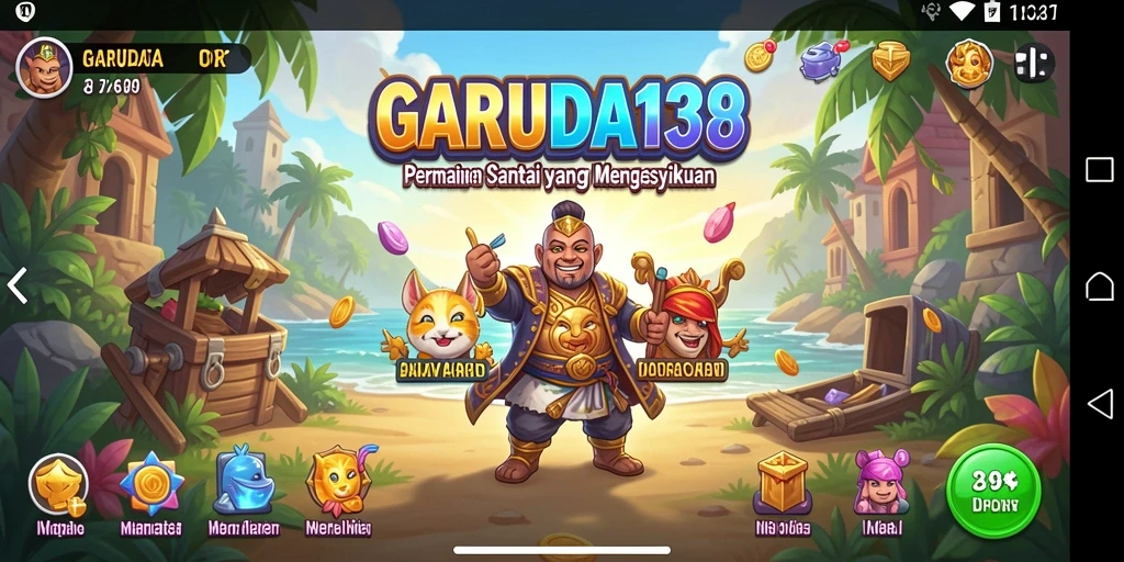 Tangkapan layar GARUDA138 menampilkan gameplay yang menarik dan penuh warna.