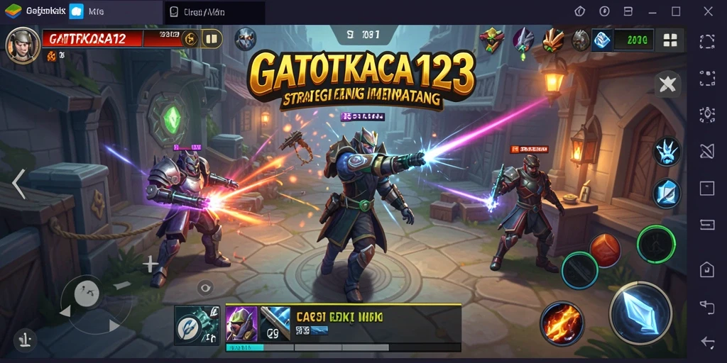 Tampilan gameplay GATOTKACA123 yang menarik dan strategis.