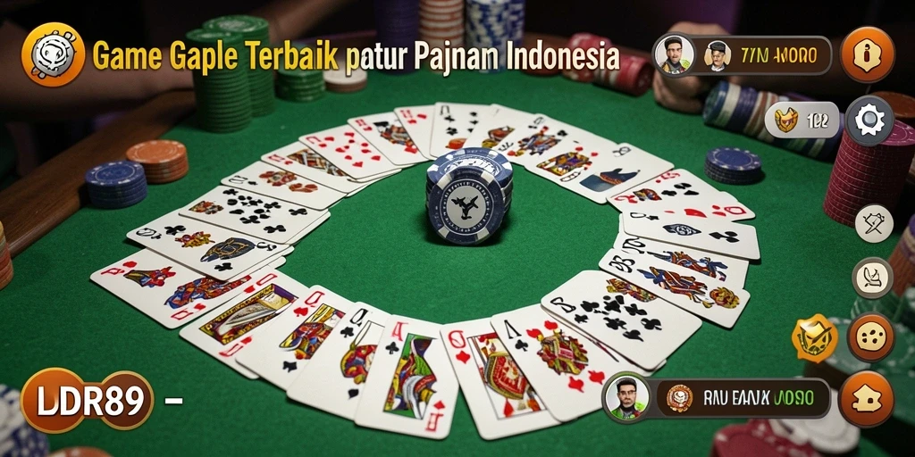 Gameplay seru IDR89 dengan kartu Gaple yang menarik.