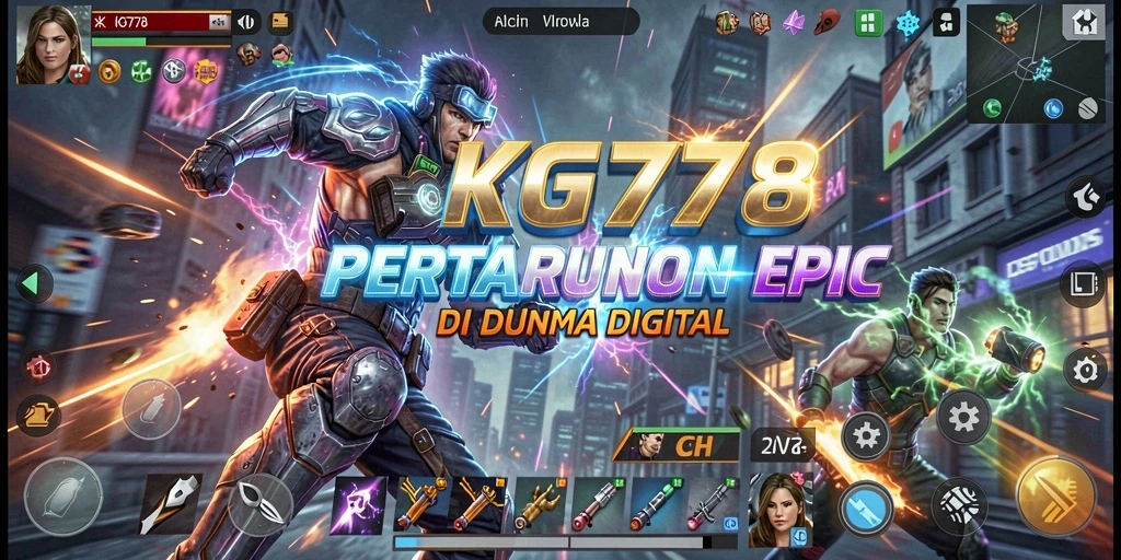 Tangkapan layar utama KG778 menampilkan aksi pertempuran yang memukau.