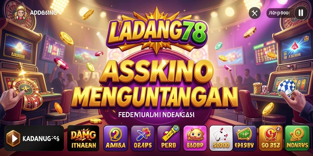 Tampilan gameplay Kasino yang menawan dan penuh aksi.