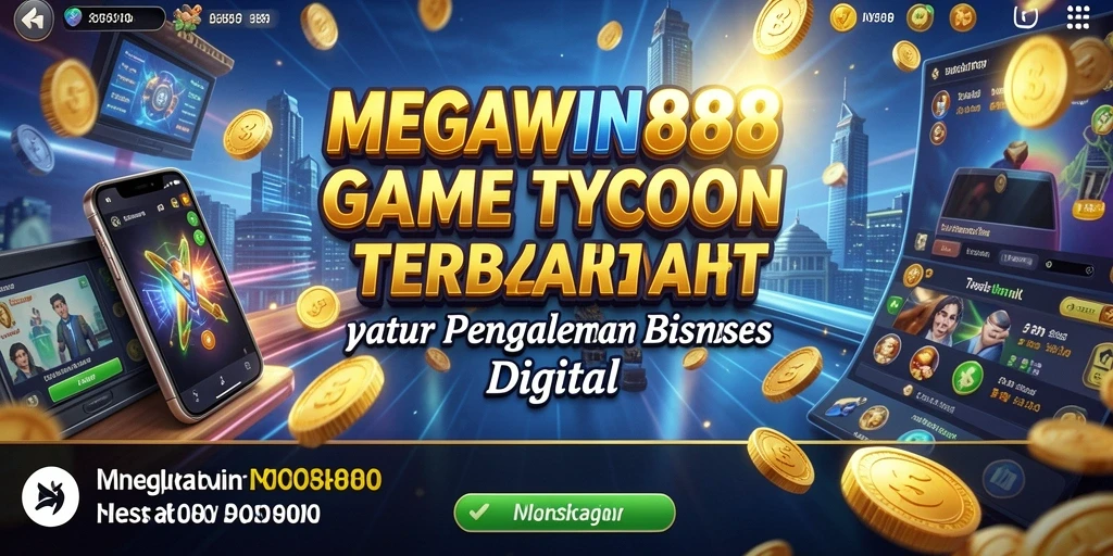 Gameplay mengasyikkan dalam MEGAWIN888 yang menampilkan strategi bisnis.