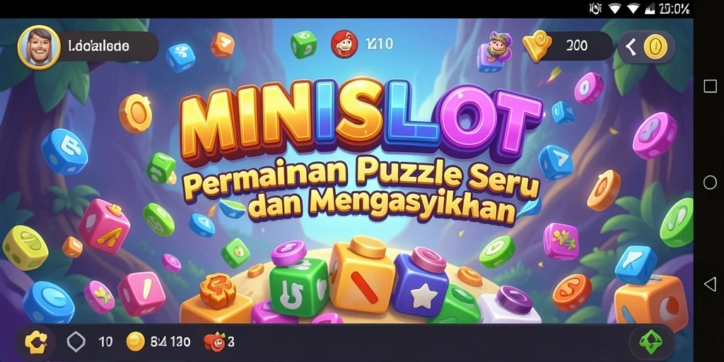 Tampilan gameplay MINISLOT yang seru dan menantang.
