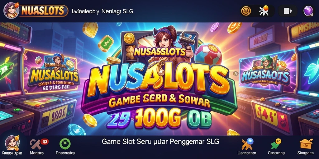 Tampilan gameplay seru dan interaktif NUSASLOTS.