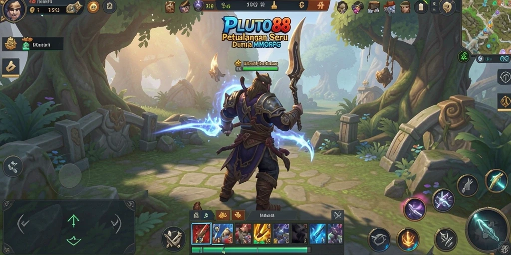 Tampilan gameplay seru dan mengasyikkan di PLUTO88.