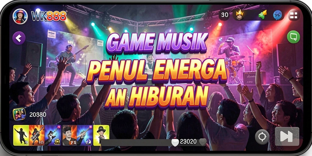 Tampilan gameplay interaktif yang seru dalam WK888.