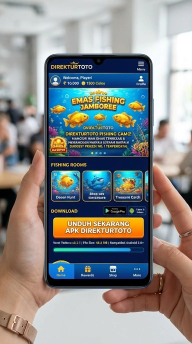 Tampilan utama direkturtoto yang menarik dan fungsional.